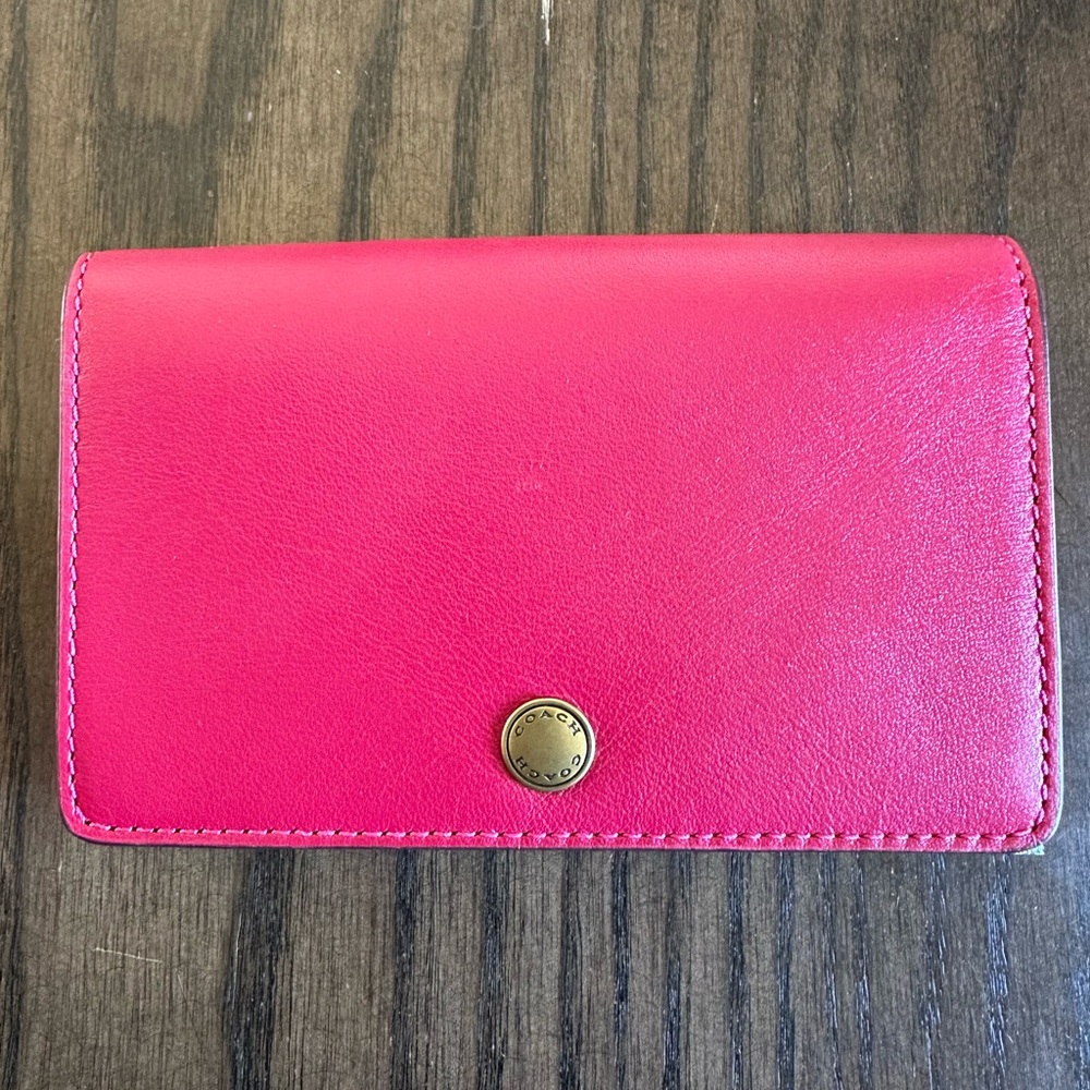 Coach 1941 Bifold Snap Card Case